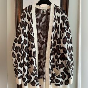 Leopard cardigan